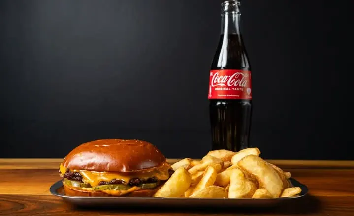 Single Burger Menü