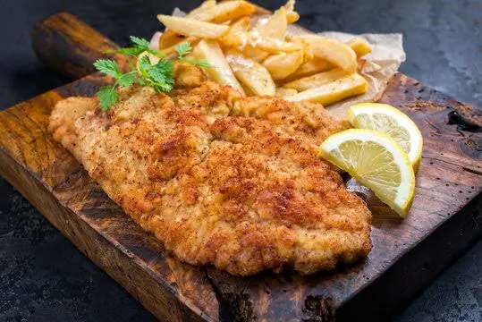 Schnitzel vom Huhn